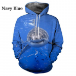 Moodne mereloomade hai 3D tr&uuml;kiga kapuuts, vabaaja naljakas isikup&auml;ra hip-hop t&auml;nava kapuuts L