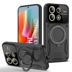 Xiaomi Redmi Note 13 Pro 5G Magnetic Magsafe juhtmevaba laadimis&uuml;mbrise jaoks Redmi Note13 Note 13Pro 5G r&otilde;ngahoidja aluse kate jaoks RM Note 13 Pro 5G must