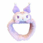 Cartoon Plush Cute Super Cute Juuste Aksessuaarid N&auml;opesu Meik Juukser&otilde;ngas Palus Nuku Peakate Juuksepael One Size lilla