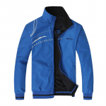 Jope Kevad s&uuml;gis Spordiriided Krae Spordir&otilde;ivad Kahe k&uuml;lje kandmine Mantlid Meeste Spordidress L sinine