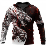 Kevad-s&uuml;gis meeste vabaaja 3D digitaalprintidega kapuutsid Meeste hiphop-pullover kapuutsiga kampsun M