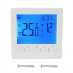 Digitaalne termostaat Programmeeritav gaasiboileri k&uuml;ttetemperatuuri regulaator Intelligentne termostaat ruumitemperatuuri regulaator Energias&auml;&auml;stlik termostaat Blue Backlight