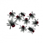 20 tk Halloweeni plastikust naljam&auml;nguasjade kaunistus realistlik One Size must