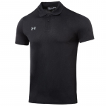 Under Armour &Uuml;hev&auml;rviline Hingav Sirge L&otilde;ikega L&uuml;hikeste Varrukatega Polo S&auml;rk Meeste topid Must 23500507-001 M