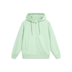 Li Ning China Color Series &Uuml;hev&auml;rviline Vabaaja Kapuutsiga Lukuga Pikkade Varrukatega Kardigan Dressipluus Unisex dressipluus Bambuseroheline AWDT967-1 XL