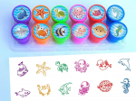 Ocean Life'i isev&auml;rvivate templite komplekt poistele ja t&uuml;drukutele peokingitused peoleoosid erinevate mereloomadega Desi. 10pcs