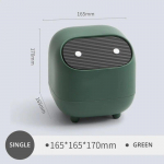 1 tk uus Ninja lauaarvuti pr&uuml;gikast Creative Small Office Mini topeltkihiline press pr&uuml;gikast Cute Ins Mini pr&uuml;gikast