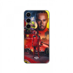 Coque Samsung Galaxy S24 plus Lewis Hamilton Scuderia Ferrari F1 officiel Maniacase
