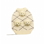 Lemmiklooma ruuduline kampsun S&uuml;gistalv Ins Teemantpleed Kaisukaru Kootud Kampsun Riided Kaisu V&auml;ike koera Kassi riided Lemmiklooma kampsunid XS