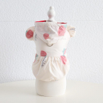 Lemmikloomade maasikas T&otilde;mbatav puuvillane seelik S&uuml;gis-/talvine koeramantel Kaisukassi riided Lemmikloomar&otilde;ivad Disainer Koerad Riided Koerajakk M