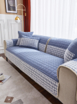 Houndstooth Lace Docor teppimisdiivani pehmenduse kate Libisemisvastased diivanikatted elutoa diivani istmekatted Lemmikloomas&otilde;bralik 60*60cm