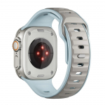 Silikoonrihm Apple Watch Ultra 2 49mm Series 10 9 8 7 42mm 46mm 40mm jaoks Hingav Kahev&auml;rviline K&auml;ev&otilde;ru iWatch 6 5 4 SE 38mm 45mm 44mm Rihm Ultra1/2 49mm roheline