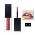 Huulel&auml;ige Pudaier Matte Matte Vedel huuleglasuur Mittenakkuv Cup Red Lihtne v&auml;rvida Huulel&auml;ige meik 17#