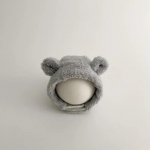 S&uuml;gistalvised soojad m&uuml;tsid Talvine soojad vasts&uuml;ndinud nokam&uuml;ts Armas karuk&otilde;rvapl&uuml;&uuml;sist m&uuml;ts v&auml;ikelapsele poisile t&uuml;drukule mood termiline beebim&uuml;ts Armas