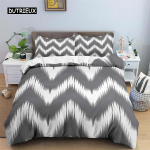 Lained Geomeetriline Tekikott Abstraktne Voodipesukomplekt &Uuml;hekohaline Kuningas Lastele T&auml;iskasvanute Toa Sisekujundus Mikrokiust Tekikott 1/2 Padjap&uuml;&uuml;riga EU single(135x200cm)