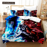 Anime Bleach Kurosaki Ichigo Voodipesu Komplekt Poistele T&uuml;drukutele Twin Queen Suurus Tekikott Padjap&uuml;&uuml;r Voodi Poistele T&auml;iskasvanud Kodu Tekstiil EU Single 135x200cm