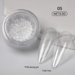 Super s&auml;delev p&auml;rlmutterl&auml;ikega k&uuml;&uuml;nepuuder, p&auml;rlmutterl&auml;ikega maagiline kesta pilve brokaatpuuder, neoon p&auml;rlmutterl&auml;ikega s&auml;delev v&auml;rv plaatina puuder