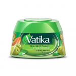 Henna Toitumine ja kaitse Styling Juuksekreem oliivi, henna, mandliga Vatika Dabur A&Uuml;E 140 ML + 140 ML