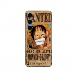 Coque Samsung Galaxy S25 Plus One Piece Wanted Poster Monkey D. Luffy Maniacase