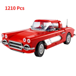 Klassikaline Auto Chevrolet Mudeli Ehitusklotside Komplekt T&auml;iskasvanutele Kingiidee Klassikaliste Autode Armastajatele Klotsm&auml;nguasjad Poistele red