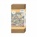 Jeu de m&eacute;mo - Bois - Multicolore - 24 pi&egrave;ces - Personnalisable - Enfant/Mixte
