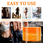 Soojendav massaažikreem pinguldav massaaž keha vormiv kreem salendav soojendav kreem 250 ml oranž