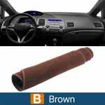 Honda Civicule 8. 2006 2007 2008 2009 2010 2011 auto armatuurlaua kate V&auml;ltige kerget padja p&auml;ikesevarju &uuml;mbris UV-vastane vaip libisemiskindel matt