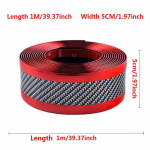 Autokleebised kriimustusvastased l&auml;vepakud kummiriba s&uuml;sinikkiust auto l&auml;ve kaitse p&otilde;rkeraua kile kleebis auto stiil