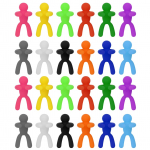 Silikoonist veiniklaasi marker joogiklaasi identifitseerimissildid peotarvete sildid 24 tk