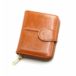 Stiilne naiste l&uuml;hike rahakott: Vabaaja k&auml;ekott lukuga, mitme kaardipesaga ja m&uuml;ndikotiga