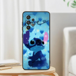 Stitch Koomiks Armas Samsung A53 A52 A33 A32 A51 A71 A21S A13 A73 A50 A22 A23 A03 A72 A54 A12 5G Must Funda Telefoni&uuml;mbris Samsung A53 5G