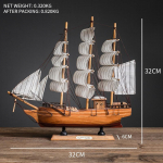 Loov purjekas mudel elutuba kodu dekoor kaunistus veinikapp veranda raamaturiiul laua kaunistus tuledega kingituseks