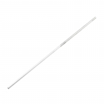 304 roostevabast terasest kapillaartoru l&auml;bim&otilde;&otilde;t 4 mm x 2 mm, pikkus 250 mm metallist t&ouml;&ouml;riist