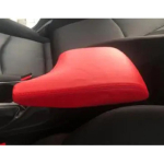 For Mazda 3 Axela 2014 2015 2016 2017 2018 Microfiber Leather Interior Center Armrest Box Protection Cover accessories LHD only punane