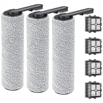 Tineco Floor ONE S5/Floor One S5 Pro 2 juhtmeta tolmuimeja asendusharja rullid ja HEPA filtrid