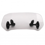 Mootorratta tuuleklaasi pikendus, t&otilde;stke tuuleklaasi, reguleeritav tuule-vihma &otilde;husuunaja tumepruun v&auml;rv