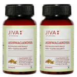 Jiva Ashwagandha tabletid 500mg, 120 tabletti X 2 pakki