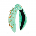 Harmony juuksepael Cross Border Euroopa ja Ameerika kommiv&auml;rvi riidest peapael laia servaga s&otilde;lme ja teemantp&auml;rliga armsad Korea juuste ehted