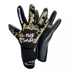 T&auml;iskasvanud Lapsed Jalgpall V&auml;ravavahi Kindad Lateks Kulumiskindlad Spordikindad Professionaalne M&auml;ng Libisemiskindlad Jalgpalli V&auml;ravavahi Kindad Size 6 must