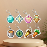 Minecraft akr&uuml;&uuml;lripats kaunistus s&otilde;prade kingitus kotiv&otilde;lud suveniir 6 cm