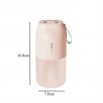 Kaasaskantav topeltpihustiga &otilde;huniisutaja 300ml k&uuml;lma udu difuusor 2000mAh auto &otilde;hupuhastaja USB mini &otilde;huv&auml;rskendaja niisutajad roosa