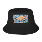 Uus Vibrant Rockfish Mosaic Bucket Hat p&auml;ikesem&uuml;ts Military Cap Mehe m&uuml;ts t&uuml;drukutele Unisex