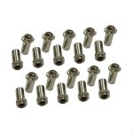 20 Pieces Drum Screws Nut Percussion Instrument Practical Easy to Use Repair Tool Multi Function Hexagonal