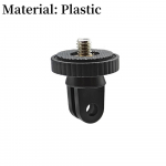 1/4 tolline kruviga statiiviadapter 360 p&ouml;&ouml;rlev kinnitus hoidik Go Pro Hero 12 11 10 9 8 Insta-360 One X4 X3 X2 kaamera tarvikutele