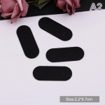 100 tk ovaalsed mittekootud rebimisklambrid vahet&uuml;kid ristk&uuml;likukujulised viltpadjad plaastrid 2.2*5.7cm