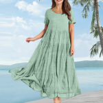 Naiste suvekleit Vabaaja vabaaja kleidid Long Beach puhkuseks L