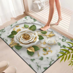 Elegantne 3D-prinditud m&auml;luvahust vannitoamatt libisemiskindla disainiga 600*900mm