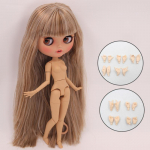 ICY DBS Blyth Nukk Poutiv Suu P&auml;evitunud Nahk Matt N&auml;gu Liigendkeha 1/6 BJD OOAK Ob24 Anime T&uuml;druk