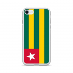 Coque iPhone &ndash; Drapeau Togo &ndash; iPhone 6S Plus &ndash; Supp &ndash; Mitmev&auml;rviline &ndash; Vertikaalne