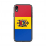 Coque T&eacute;lephone Drapeau Moldavie &ndash; iPhone XR